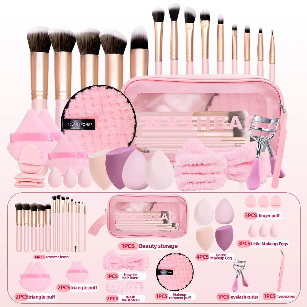 Skönhetspaketet - Alla tillbehör du behöver i samma paket